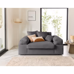 Aspen - Fauteuil XL - assise profonde - velours côtelé