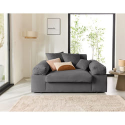 Aspen - Fauteuil XL - assise profonde - velours côtelé