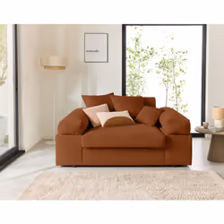 Aspen - Fauteuil XL - assise profonde - velours côtelé