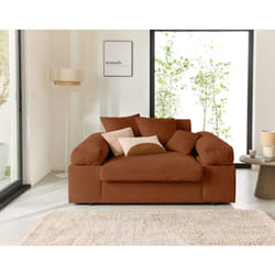 Aspen - Fauteuil XL - assise profonde - velours côtelé