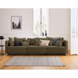 Best Mobilier 1876V canapé Vert - Vue supplémentaire 2