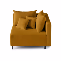 Best Mobilier 1876J canapé Jaune - Vue supplémentaire 7