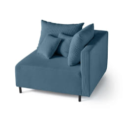 Best Mobilier 1876B canapé Bleu