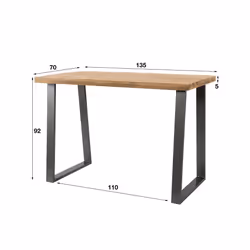 Best Mobilier 1902NBO table de cuisine et de salle à manger - Vue supplémentaire 5