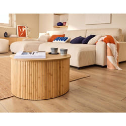 Kofu - table basse - bambou - 60 cm - bois