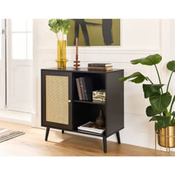 Goto - buffet haut - noir - 80 cm