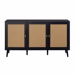 Goto - buffet bas - noir - 140 cm