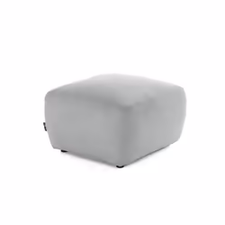 Sorrente - pouf - en tissu texturé