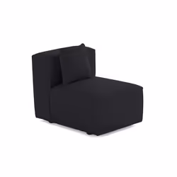 Arty - module d'assise sans accoudoirs - en tissu mailles 3D