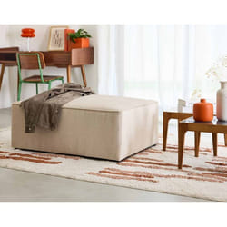 Topaze - pouf - en tissu
