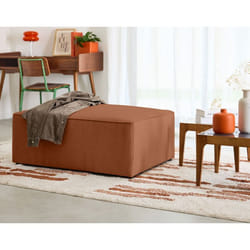 Topaze - pouf - en tissu