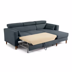 Best Mobilier 2028BG canapé Bleu - Vue supplémentaire 4