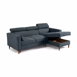 Best Mobilier 2028BG canapé Bleu - Vue supplémentaire 5