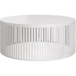 Sally - table basse - blanc - 59 cm