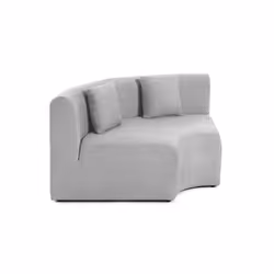 Ikare - module d'assise d'angle réversible - en tissu