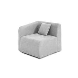 Ikare - module d'assise d'angle gauche - en tissu