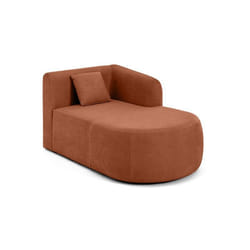 Ikare - module d'assise méridienne droit - en tissu