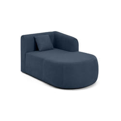 Ikare - module d'assise méridienne droit - en tissu