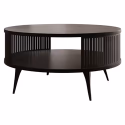 Forini - table basse - noir - 75 cm