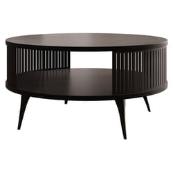 Forini - table basse - noir - 75 cm