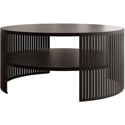 Cruz - table basse - noir - 75 cm