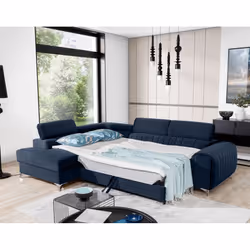 Best Mobilier 2100BM canapé Bleu - Vue supplémentaire 2