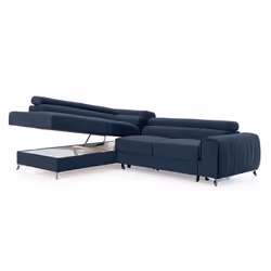 Best Mobilier 2100BM canapé Bleu - Vue supplémentaire 5