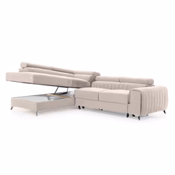 Best Mobilier 2100BEI canapé Beige - Vue supplémentaire 5