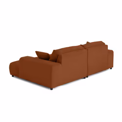 Best Mobilier 2112TER canapé Orange - Vue supplémentaire 5