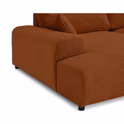 Best Mobilier 2112TER canapé Orange - Vue supplémentaire 6