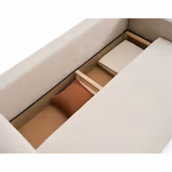 Best Mobilier 2143BEI canapé Beige - Vue supplémentaire 4