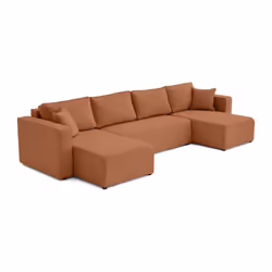 Best Mobilier 2142TER canapé Orange - Vue supplémentaire 5