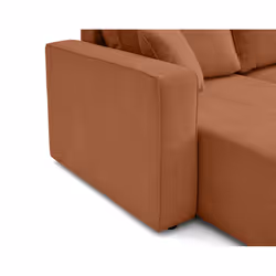 Best Mobilier 2142TER canapé Orange - Vue supplémentaire 6