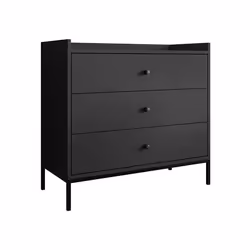 Filipo - commode - noir - 80 cm