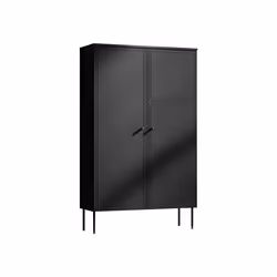 Lavaggi - buffet haut - noir - 166 cm