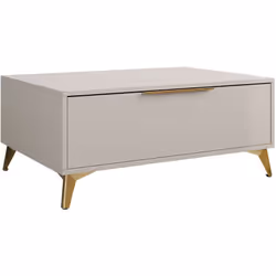 Boccioni - table basse - beige - 104 cm