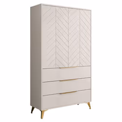 Boccioni - buffet haut - beige - 104x180 cm