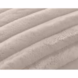 Best Mobilier 2211BLA plaid Blanc - Vue supplémentaire 3