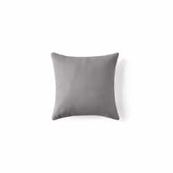 Rune - coussin - en tissu - 37x37 cm - Gris clair