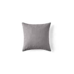 Rune - coussin - en tissu - 37x37 cm - Gris clair
