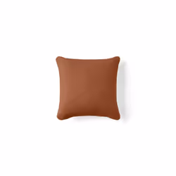 Crocus - coussin - en tissu - 35x35 cm - Rouille