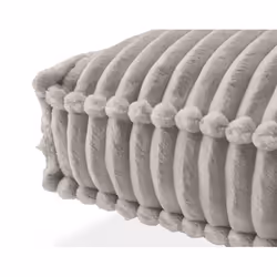 Best Mobilier 2221G plaid Gris - Vue supplémentaire 2