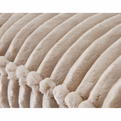Best Mobilier 2221BEI plaid Beige - Vue supplémentaire 3