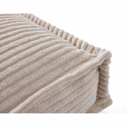 Best Mobilier 2220BEI plaid Beige - Vue supplémentaire 3