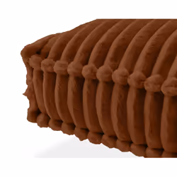 Best Mobilier 2221TER plaid Orange - Vue supplémentaire 2