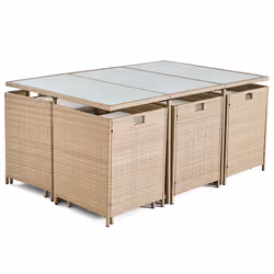 Best Mobilier 2250BEI ensemble de meubles de jardin Beige - Vue supplémentaire 3