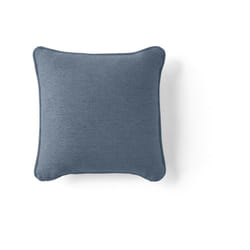 Lisa Design - Caracas - coussin - en tissu - 38x38 cm - bleu