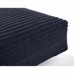 Best Mobilier 2234BN plaid Bleu - Vue supplémentaire 3