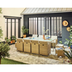 Best Mobilier 2251BEI ensemble de meubles de jardin Beige