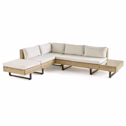 Best Mobilier 2254G ensemble de meubles de jardin Gris - Vue supplémentaire 4